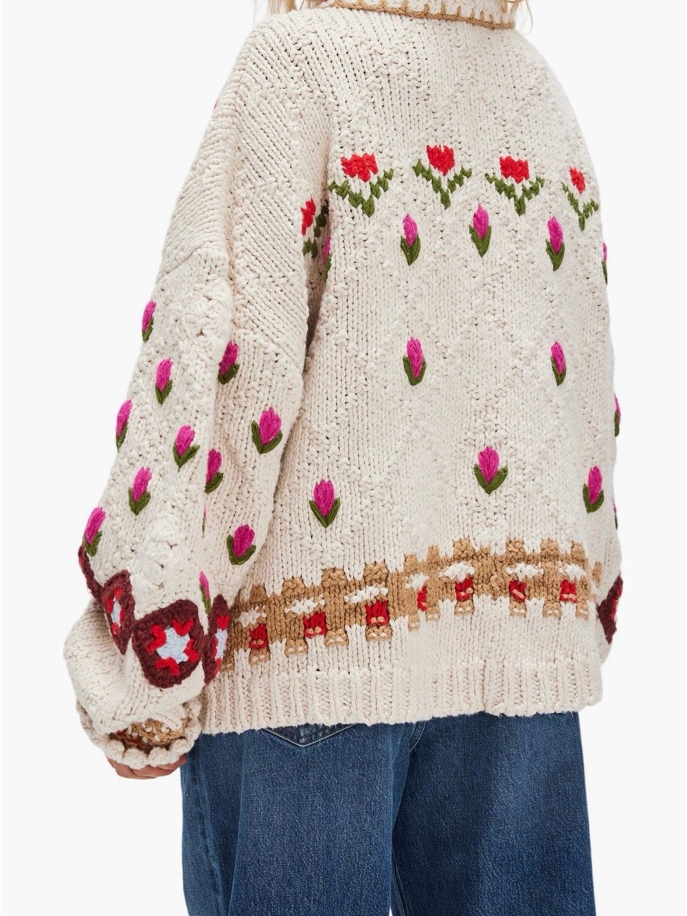 Free People Rosebud Cardigan - size Medium - Picture 2 of 6